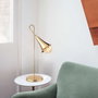 Opviq Lámpara de mesa Sarmal - 3071 Dorado